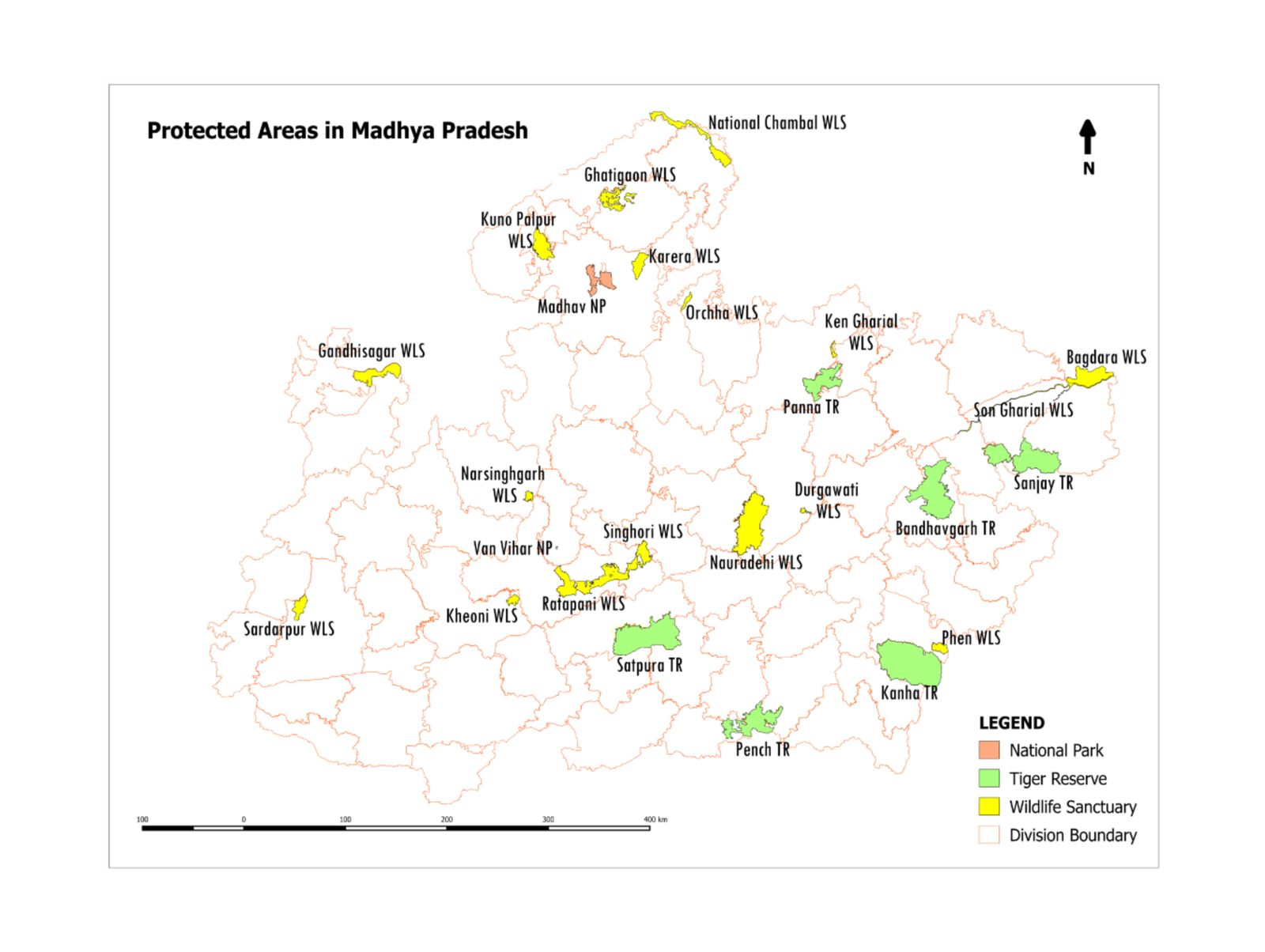 Protected Areas in Madhya Pradesh